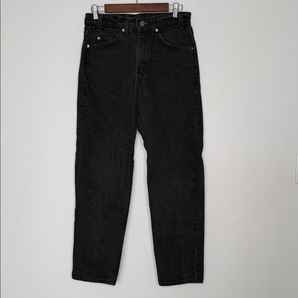 Levi's 550 Relaxed Fit Jeans Black 32x30 Made in USA Vintage
